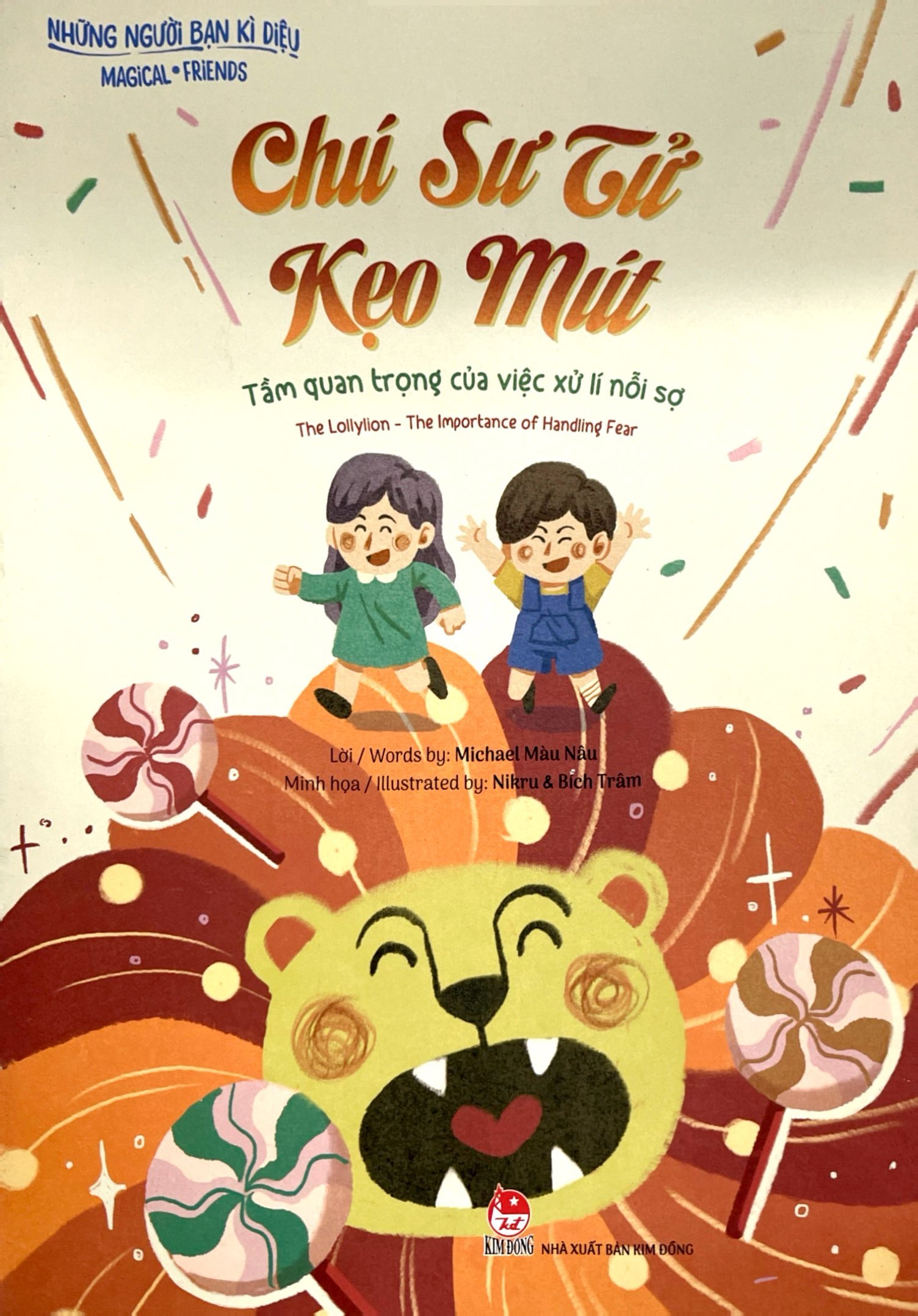 những người bạn kì diệu - chú sư tử kẹo mút - tầm quan trọng của việc xử lí nỗi sợ - the lollylion - the importance of handling fear - Ảnh 2