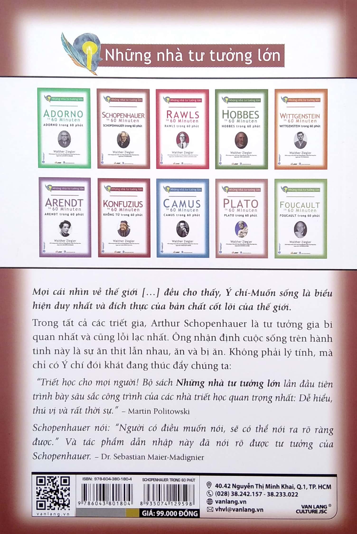những nhà tư tưởng lớn - schopenhauer in 60 minuten - schopenhauer trong 60 phút - Ảnh 6