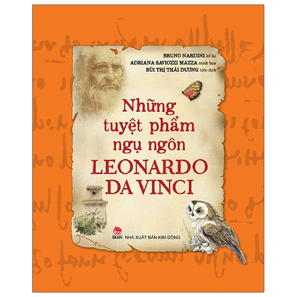 những tuyệt phẩm ngụ ngôn leonardo da vinci (tái bản 2021)