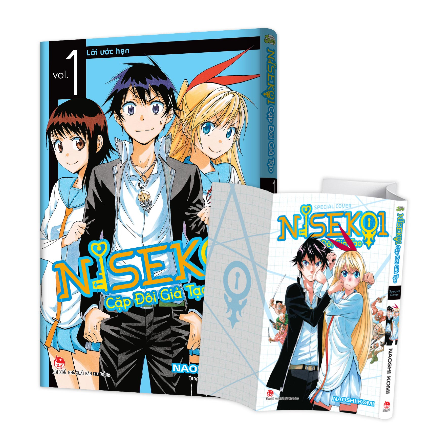 Bộ Nisekoi - Cặp Đôi Giả Tạo - Tập 1 - Lời Ước Hẹn - Tặng Kèm Special Cover + Poster - Ảnh 5