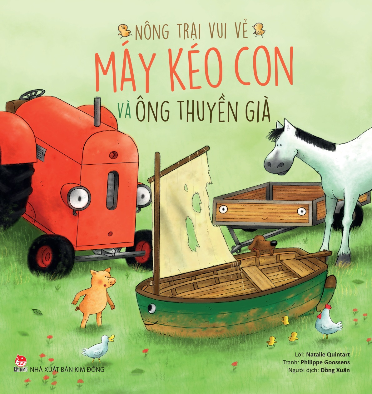 nông trại vui vẻ - máy kéo con và ông thuyền già - Ảnh 2