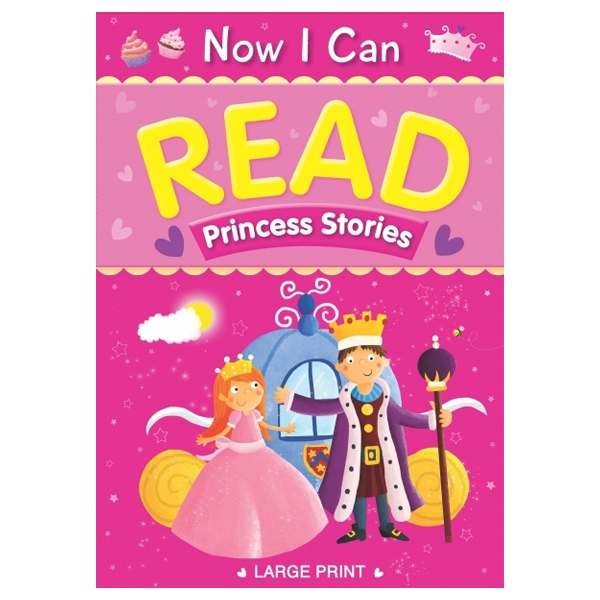 now i can read - princess stories (padded)