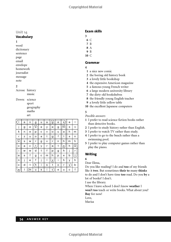 objective ket workbook with answers fahasa reprint edition - Ảnh 14
