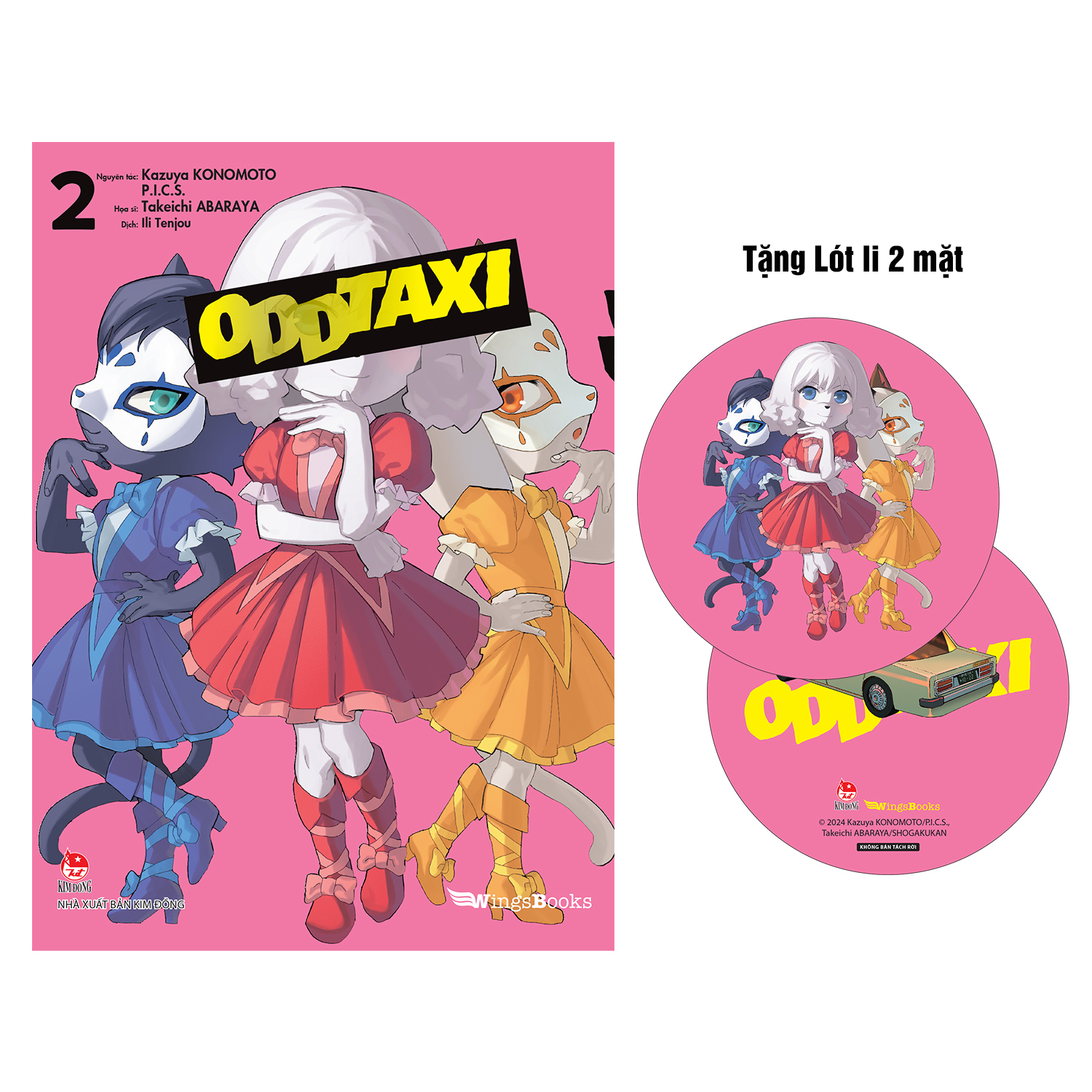oddtaxi - tập 2 - tặng kèm lót ly 2 mặt - Ảnh 2