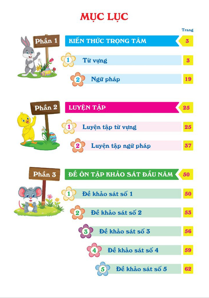 ôn hè tiếng anh 1 - dành cho học sinh lớp 1 lên lớp 2 - Ảnh 4