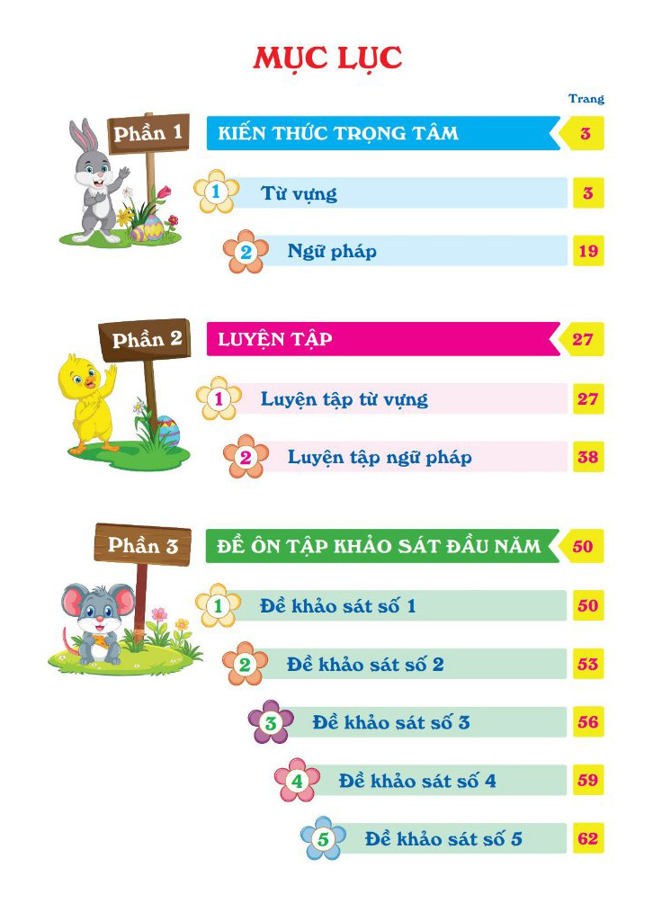 ôn hè tiếng anh 2 - dành cho học sinh lớp 2 lên lớp 3 - Ảnh 4