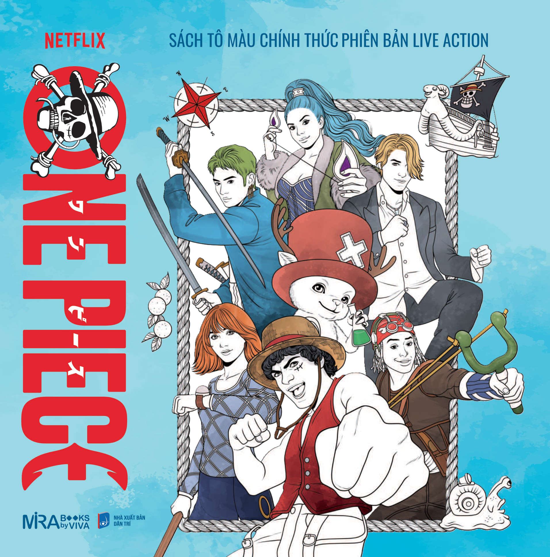 One Piece - Sách Tô Màu Chính Thức Phiên Bản Live Action - Ảnh 2