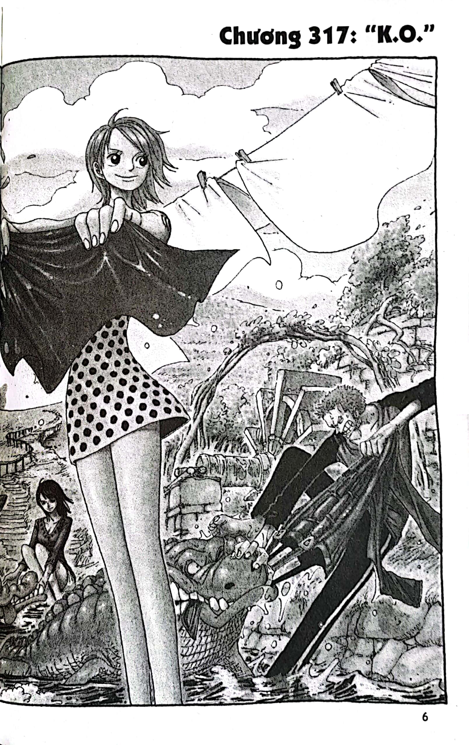 one piece - tập 34 - thủ đô nước - water seven (tái bản 2025) - Ảnh 4