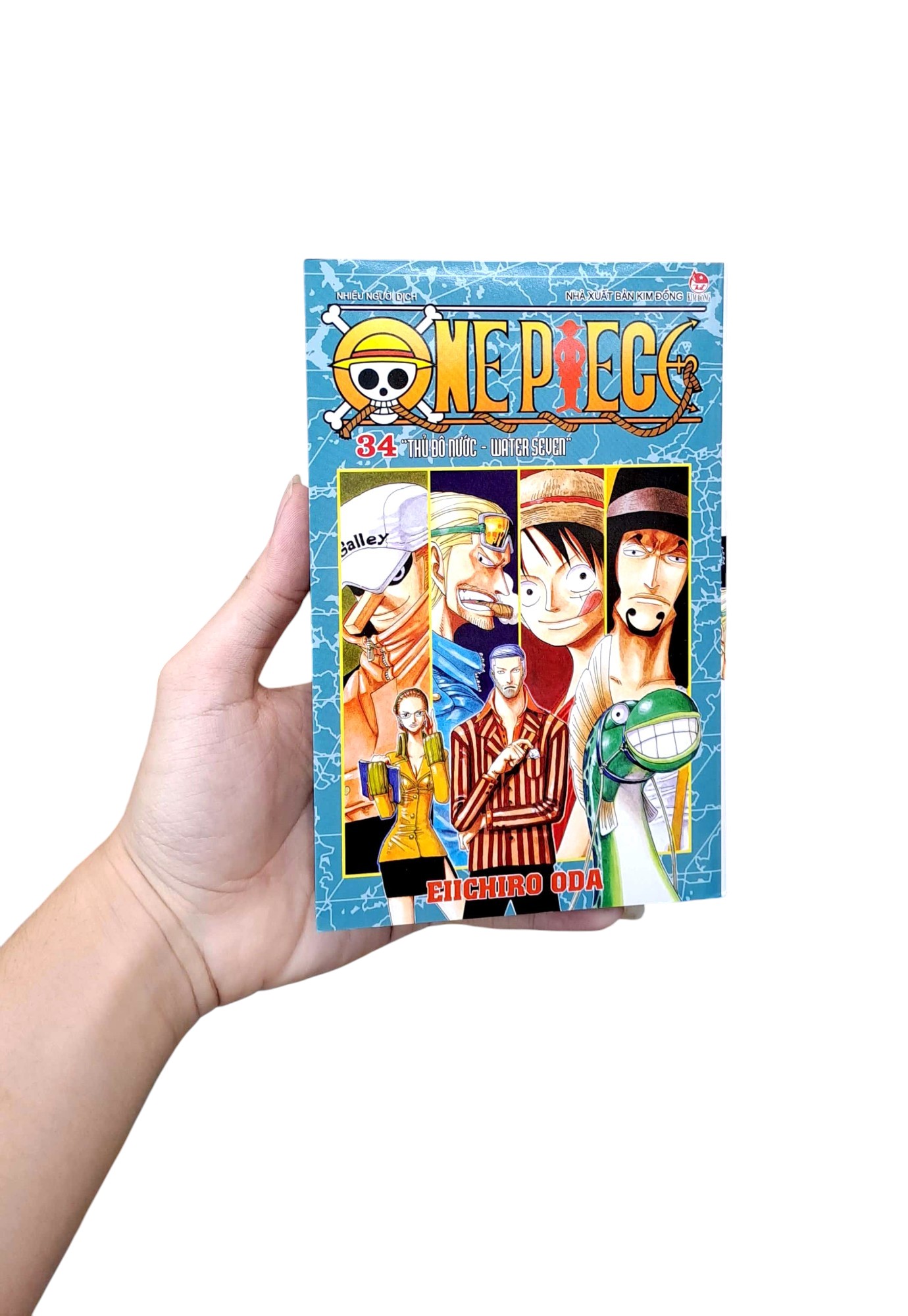 one piece - tập 34 - thủ đô nước - water seven (tái bản 2025) - Ảnh 8
