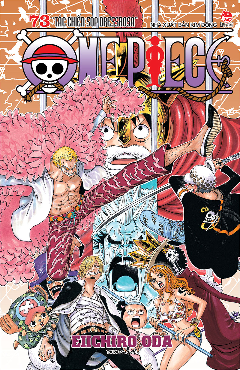 one piece - tập 73 - tác chiến sop dressrosa (tái bản 2025) - Ảnh 2