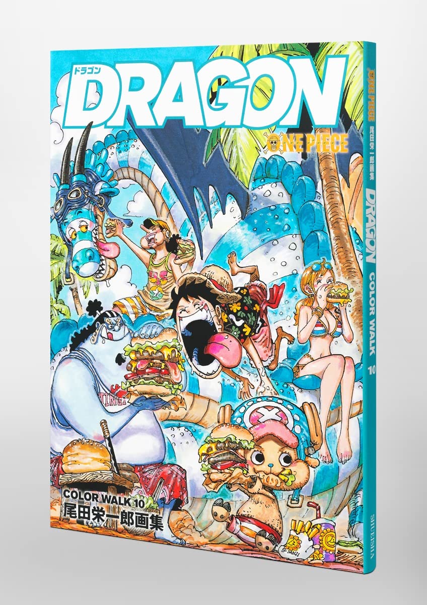 one piece イラスト集 colorwalk vol. 10 dragon - Ảnh 6