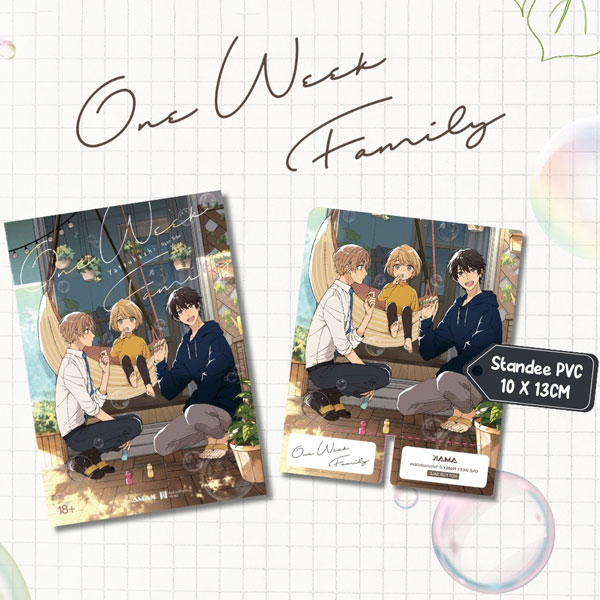 one week family - tặng kèm pvc standee