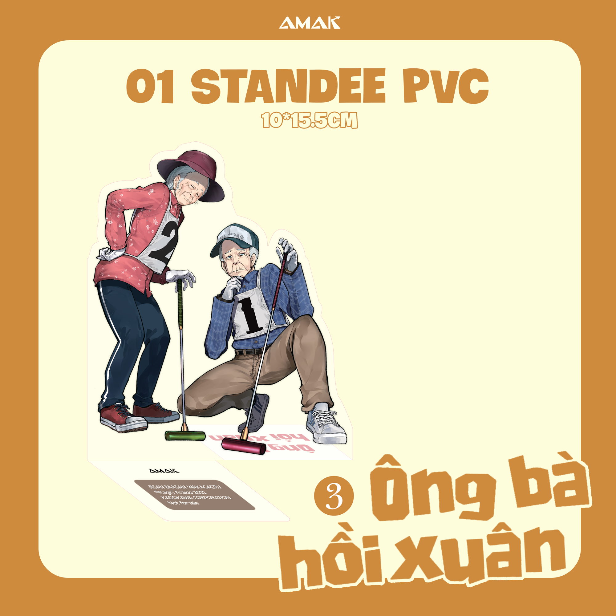 ông bà hồi xuân - tập 3 - tặng kèm standee pvc + set 4 card bo góc nhũ ánh trai - Ảnh 4