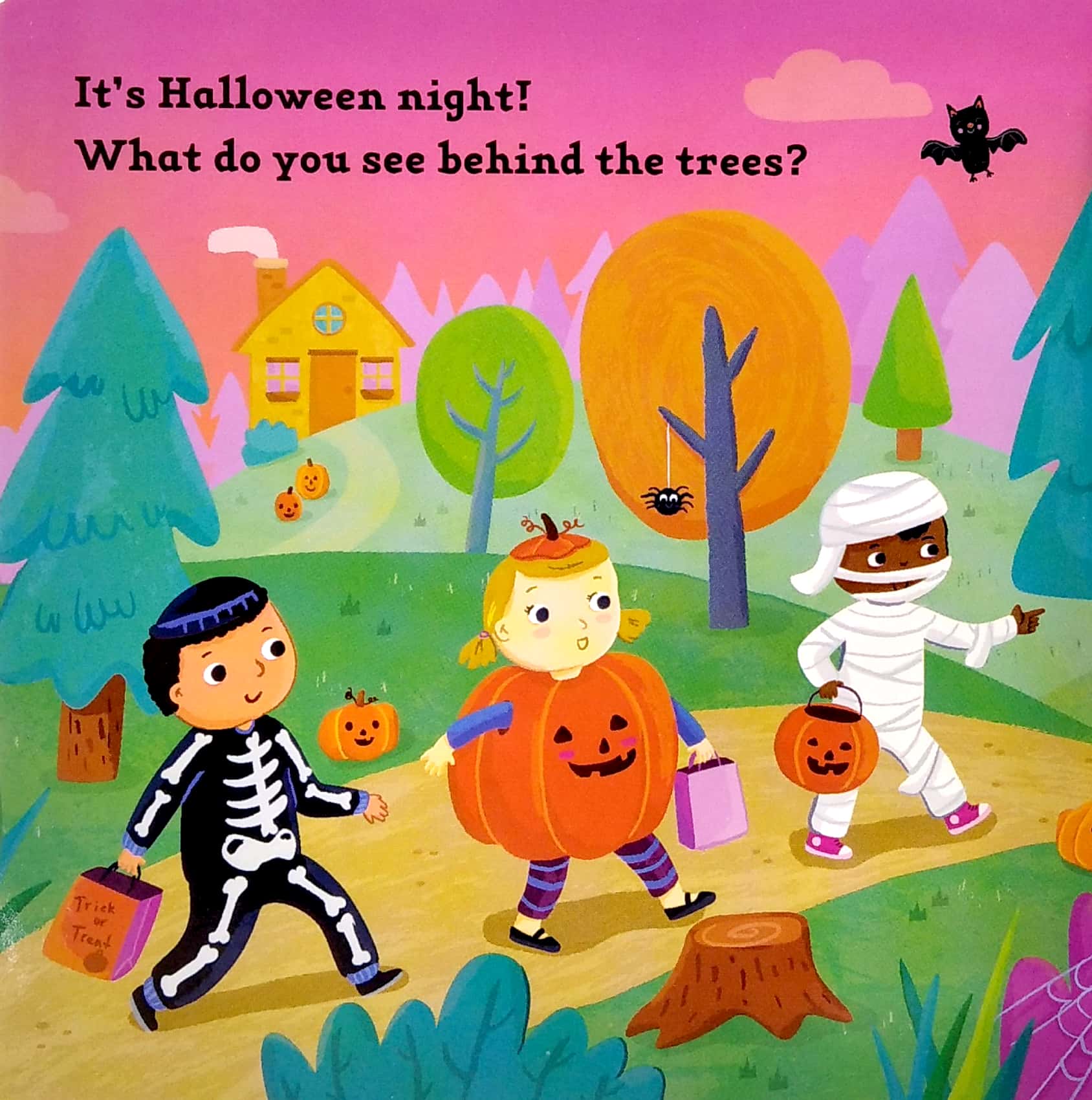 open the witch's door: a halloween lift-the-flap book - Ảnh 3