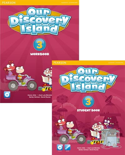 our discovery island ame (sb3 w/cdrom + wb3 w/cd)