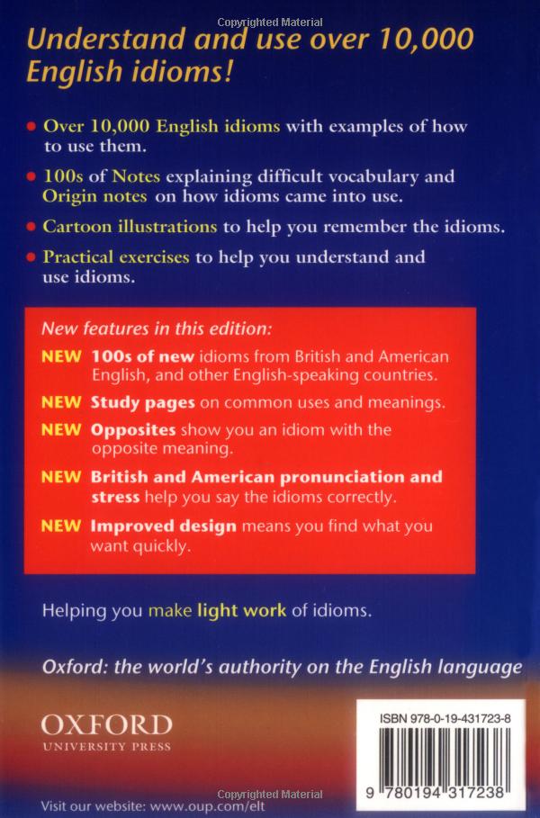 oxford idioms dictionary - Ảnh 12