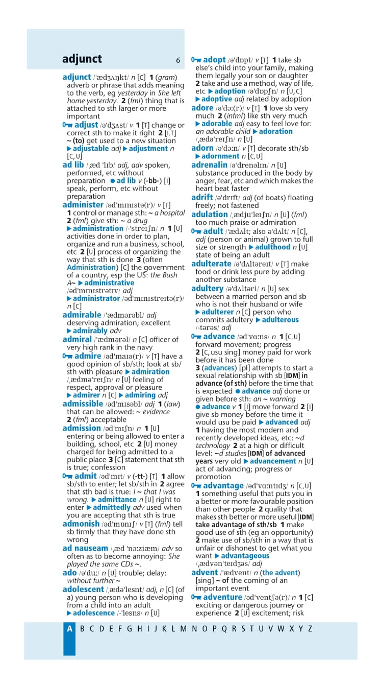 Oxford Learner's Pocket Dictionary - Fourth Edition - Ảnh 11