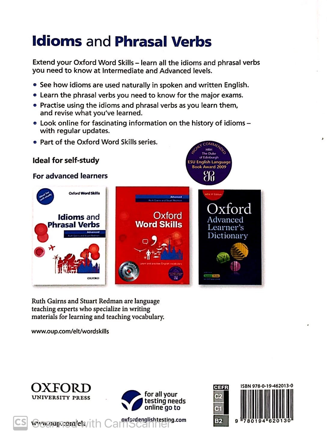 oxford word skills advanced idioms and phrasal verbs - Ảnh 11