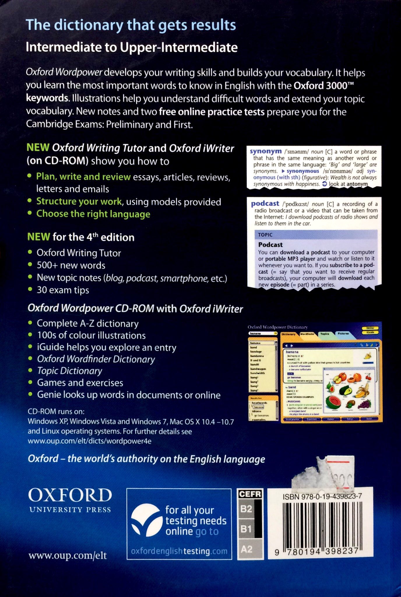 oxford wordpower dictionary pack (with cd-rom) 4ed - Ảnh 12
