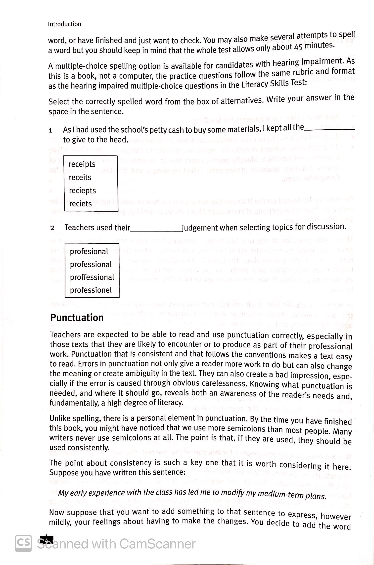 passing the literacy skills test - Ảnh 7