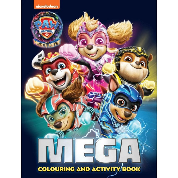 paw patrol - the mighty movie - mega colouring book - Ảnh 2