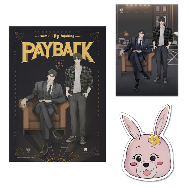 payback - tập 2 - tặng kèm bookmark thỏ + postcard