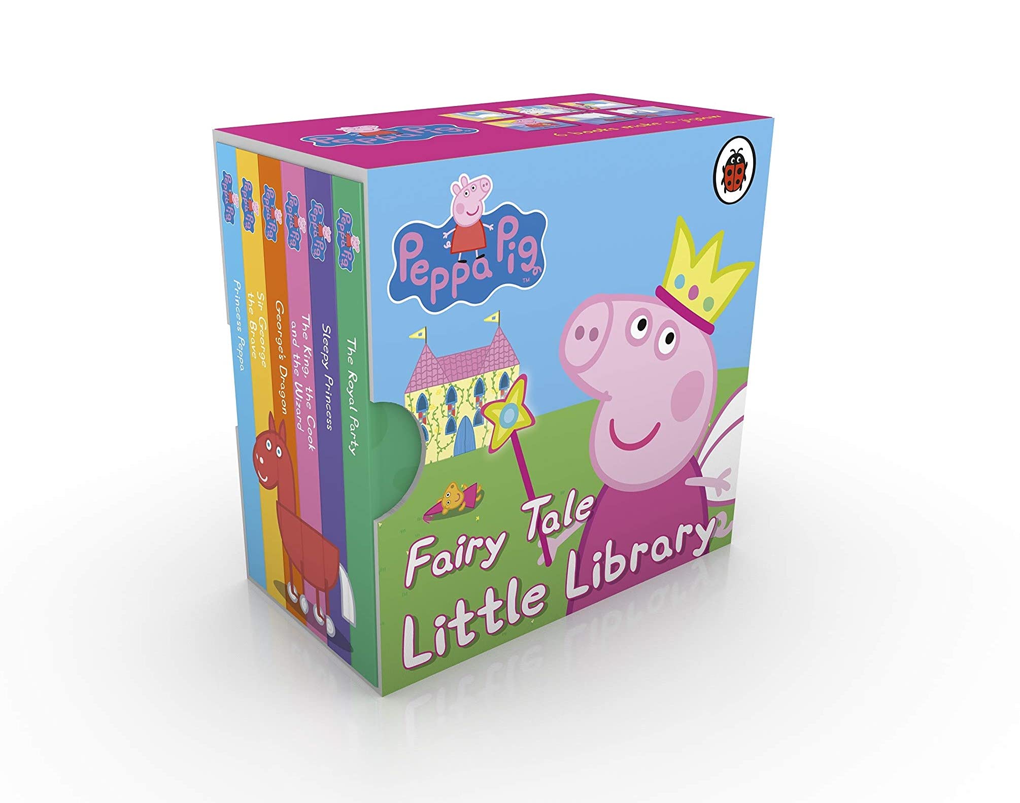 peppa pig: fairy tale little library by holowaty, lauren (2010) - Ảnh 12