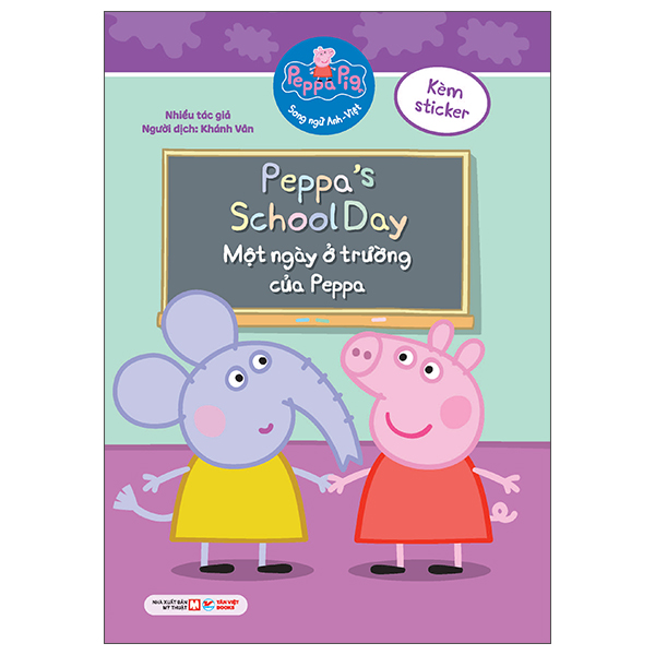 peppa pig - peppaℹs school day - một ngày ở trường của peppa - song ngữ anh-việt