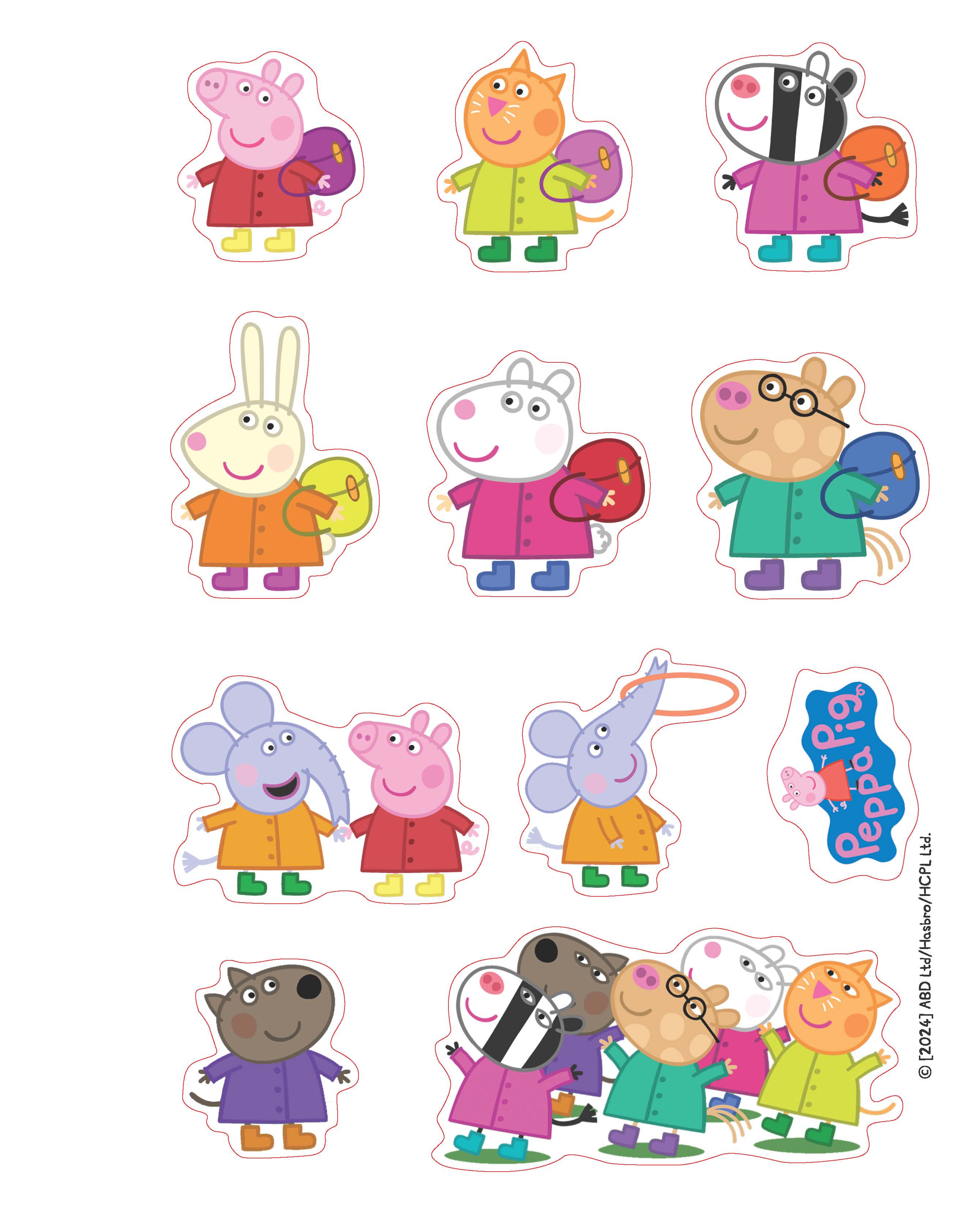 peppa pig - peppaℹs school day - một ngày ở trường của peppa - song ngữ anh-việt - Ảnh 8