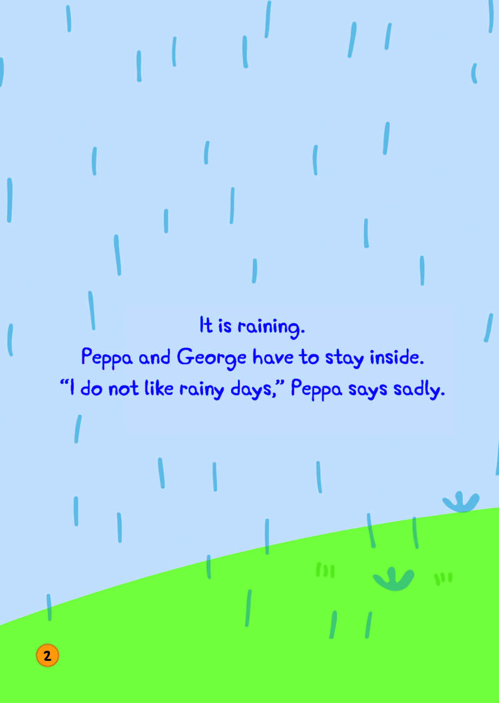peppa pig - rainy day - một ngày mưa - song ngữ anh-việt - Ảnh 4