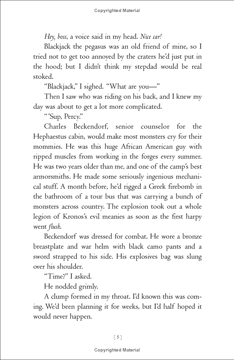 percy jackson and the olympians 5: the last olympian - Ảnh 9