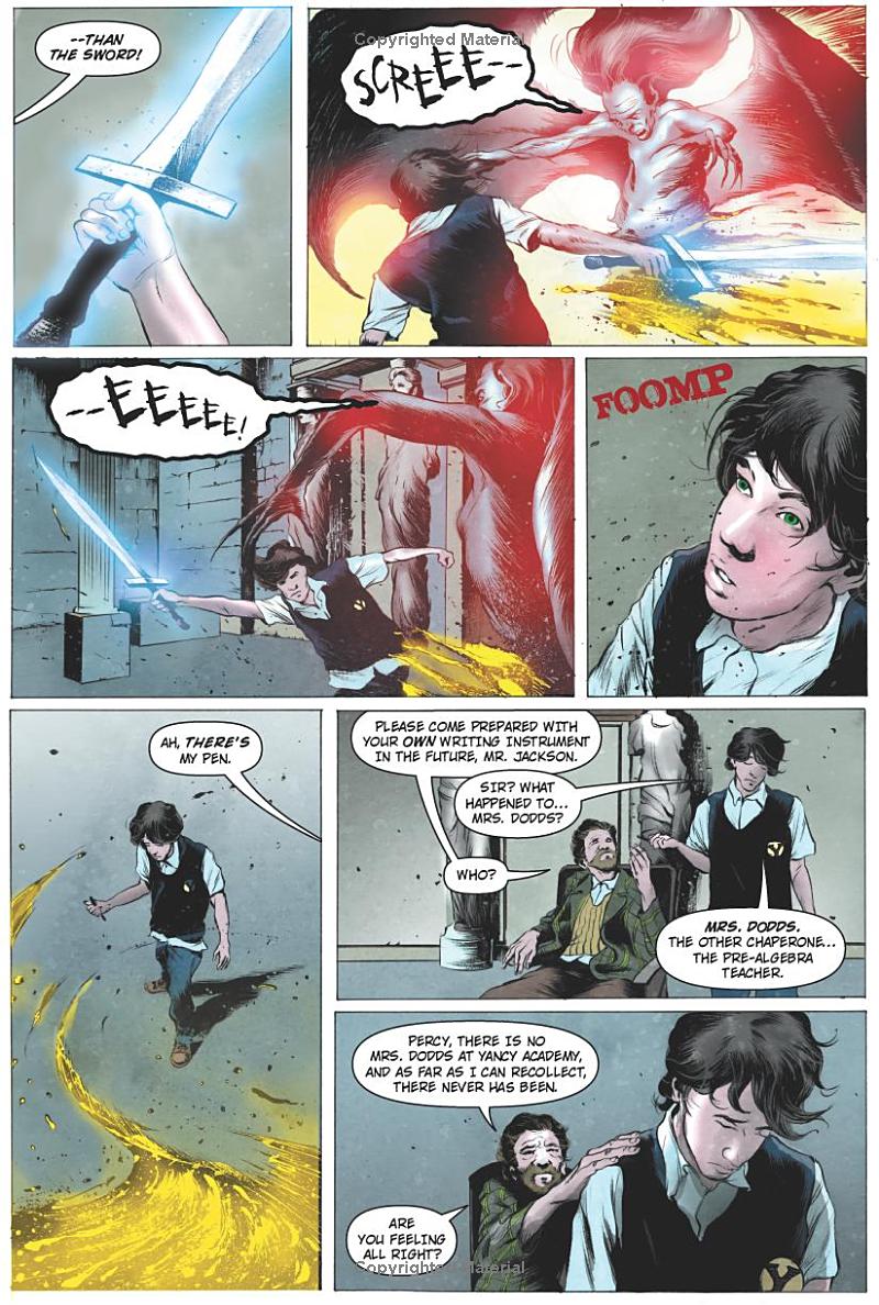 percy jackson and the olympians: the lightning thief (graphic novel) - Ảnh 8