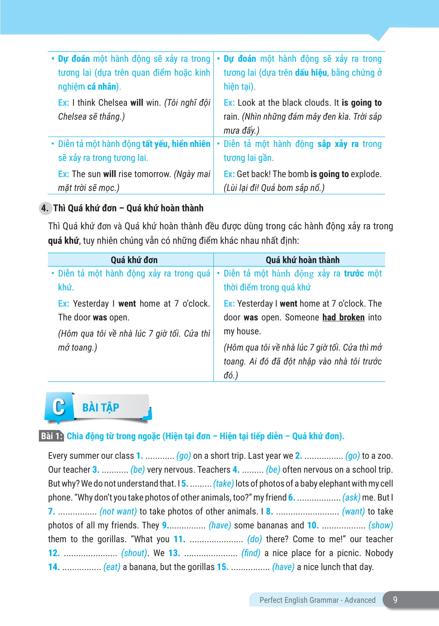 perfect english grammar - cẩm nang tự học toàn diện ngữ pháp tiếng anh - advanced - Ảnh 9