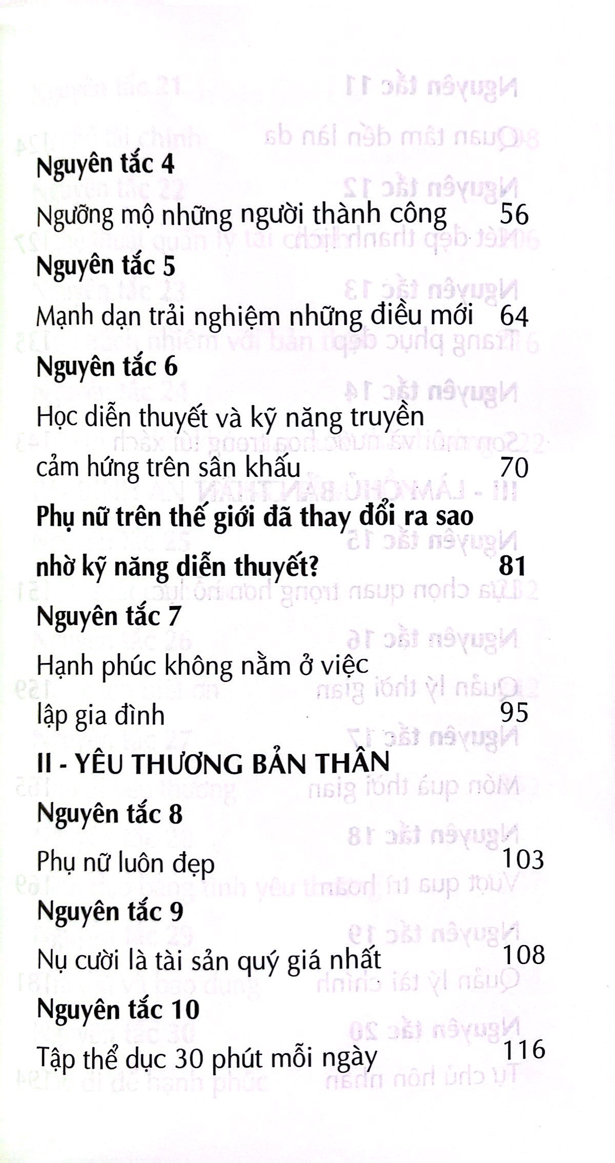 phẩm cách cao quý - bản lĩnh nữ hoàng - 30 nguyên tắc vàng của phụ nữ hạnh phúc - Ảnh 8
