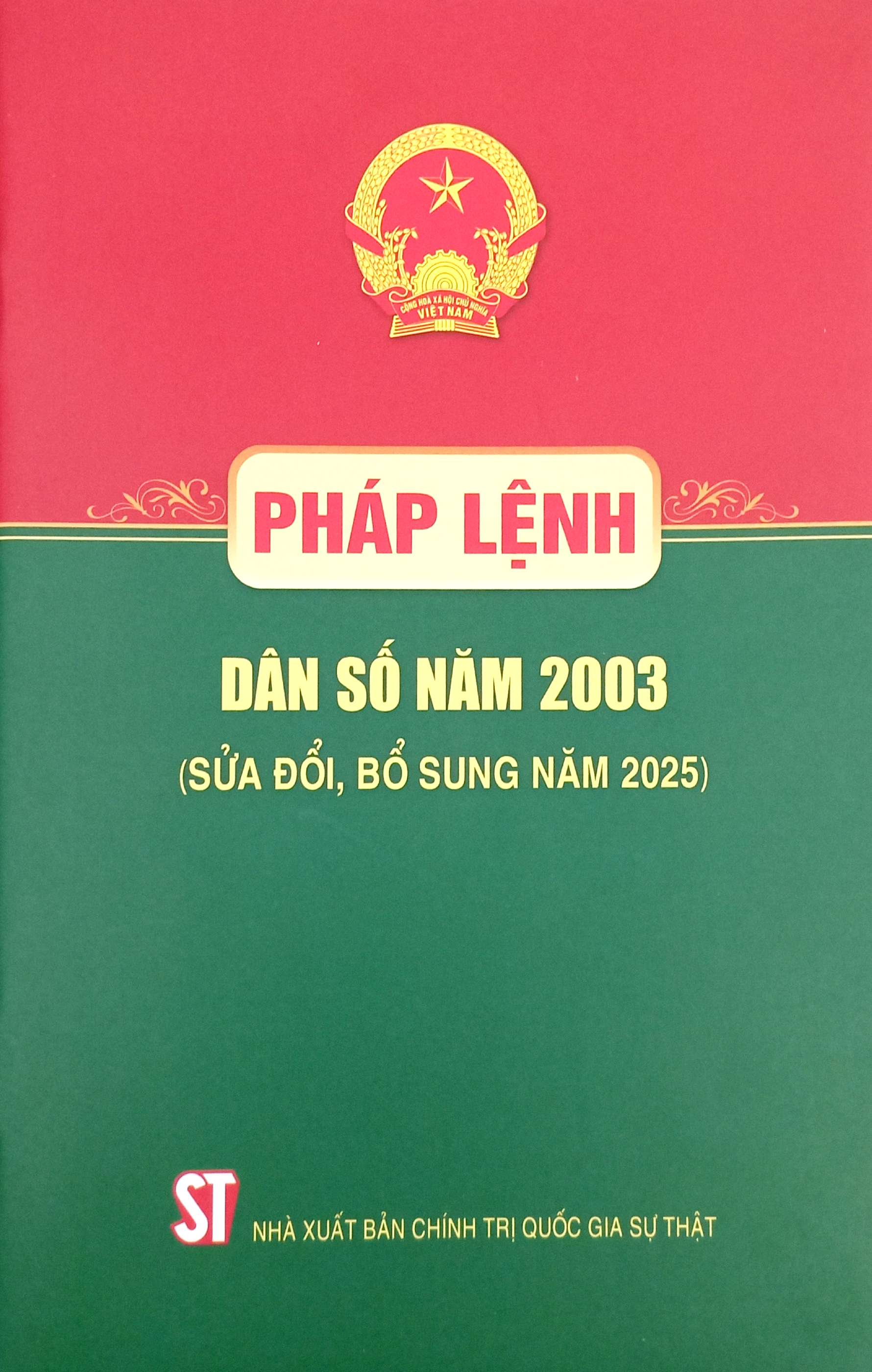 Pháp Lệnh Dân Số Năm 2003 (Sửa Đổi, Bổ Sung Năm 2025) - Ảnh 2