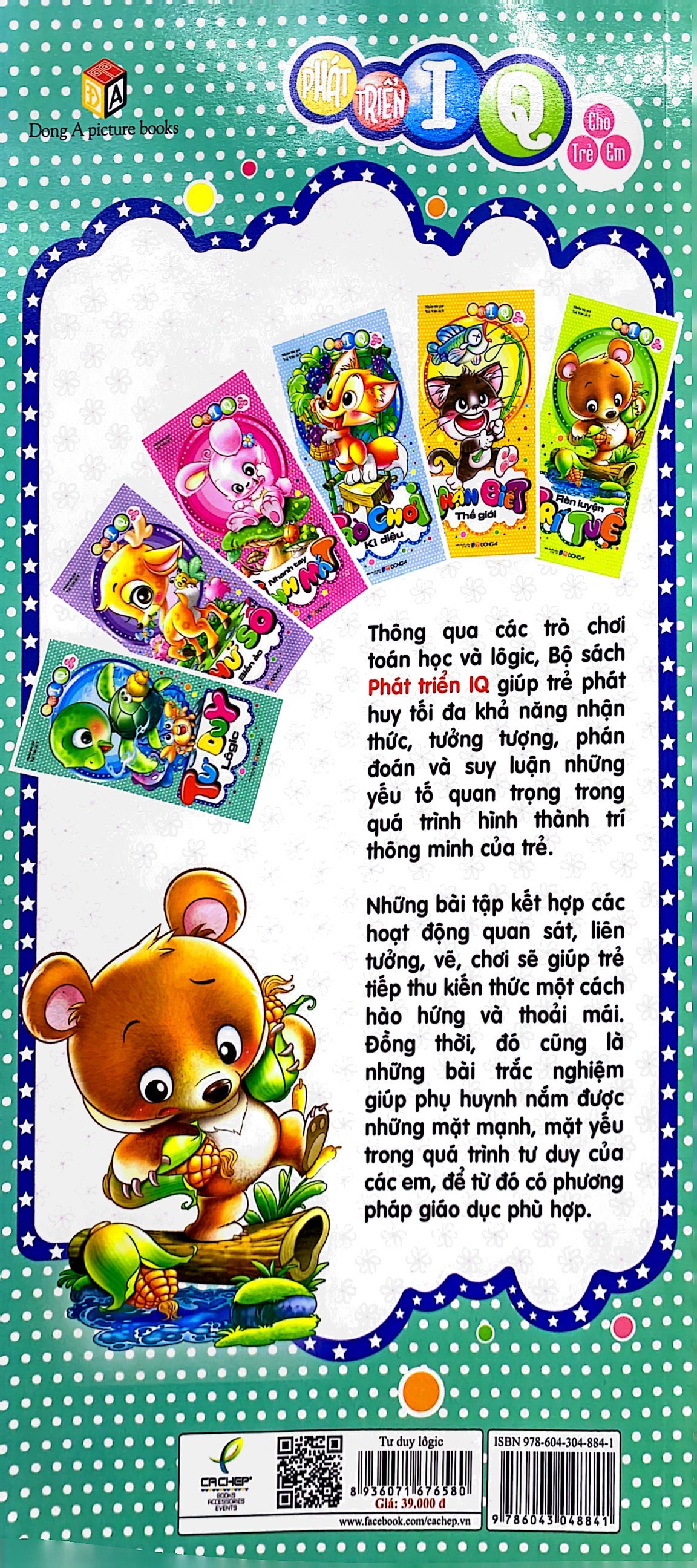 phát triển iq cho trẻ em - tư duy lôgic (tái bản 2019) - Ảnh 7