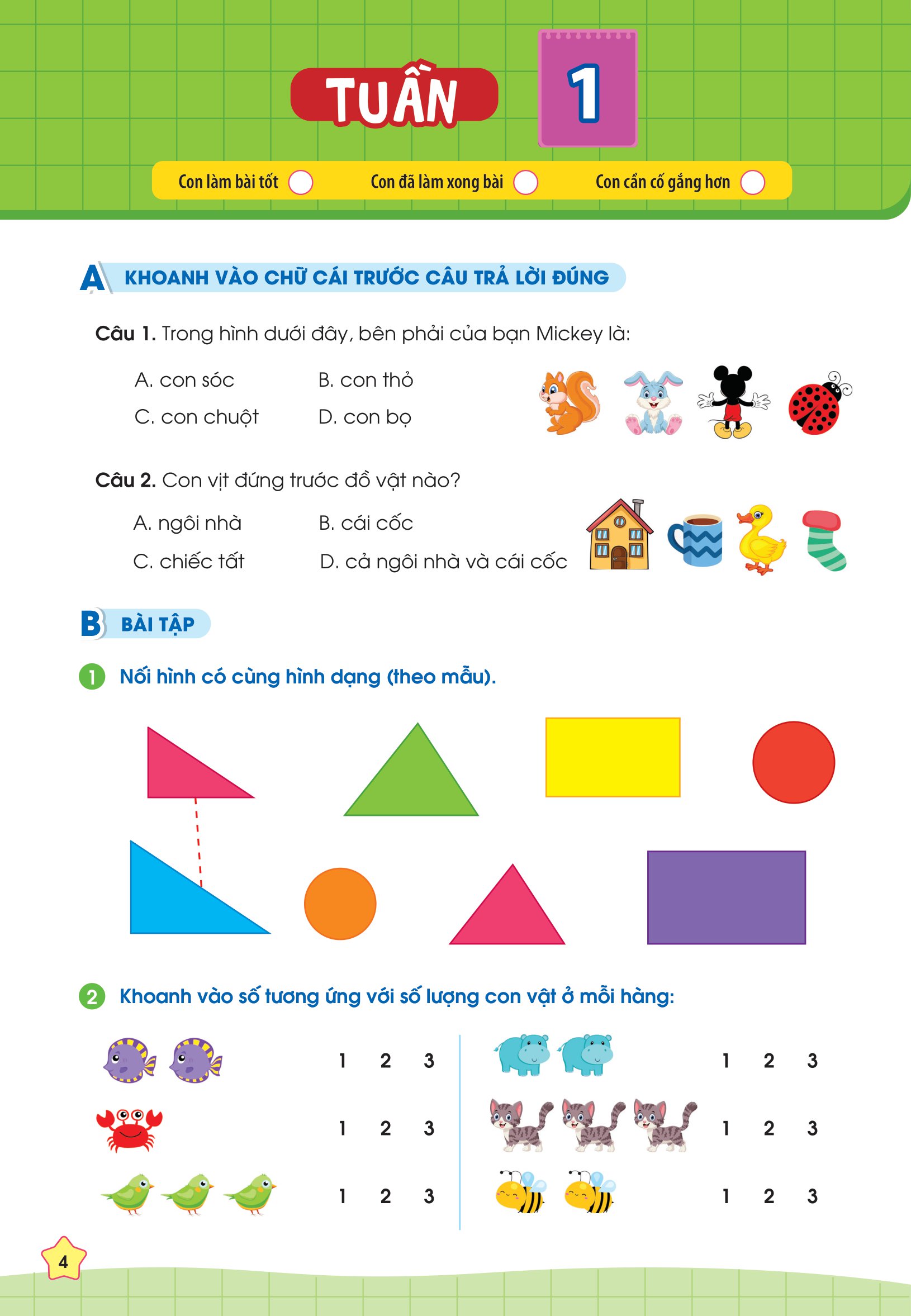 phiếu bài tập cuối tuần toán 1 - Ảnh 5