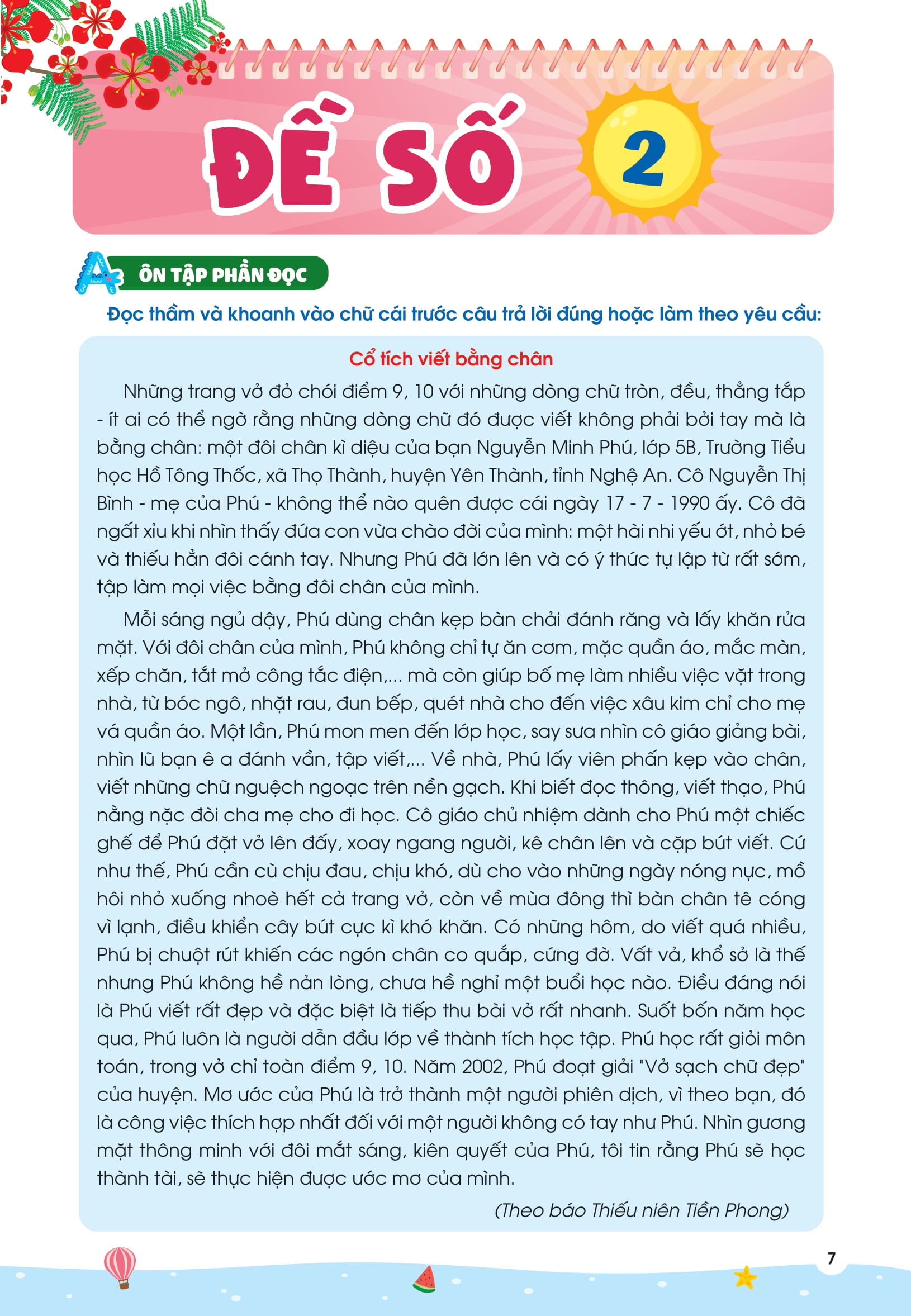 Phiếu Ôn Hè Tiếng Việt Lớp 4 - Ảnh 19