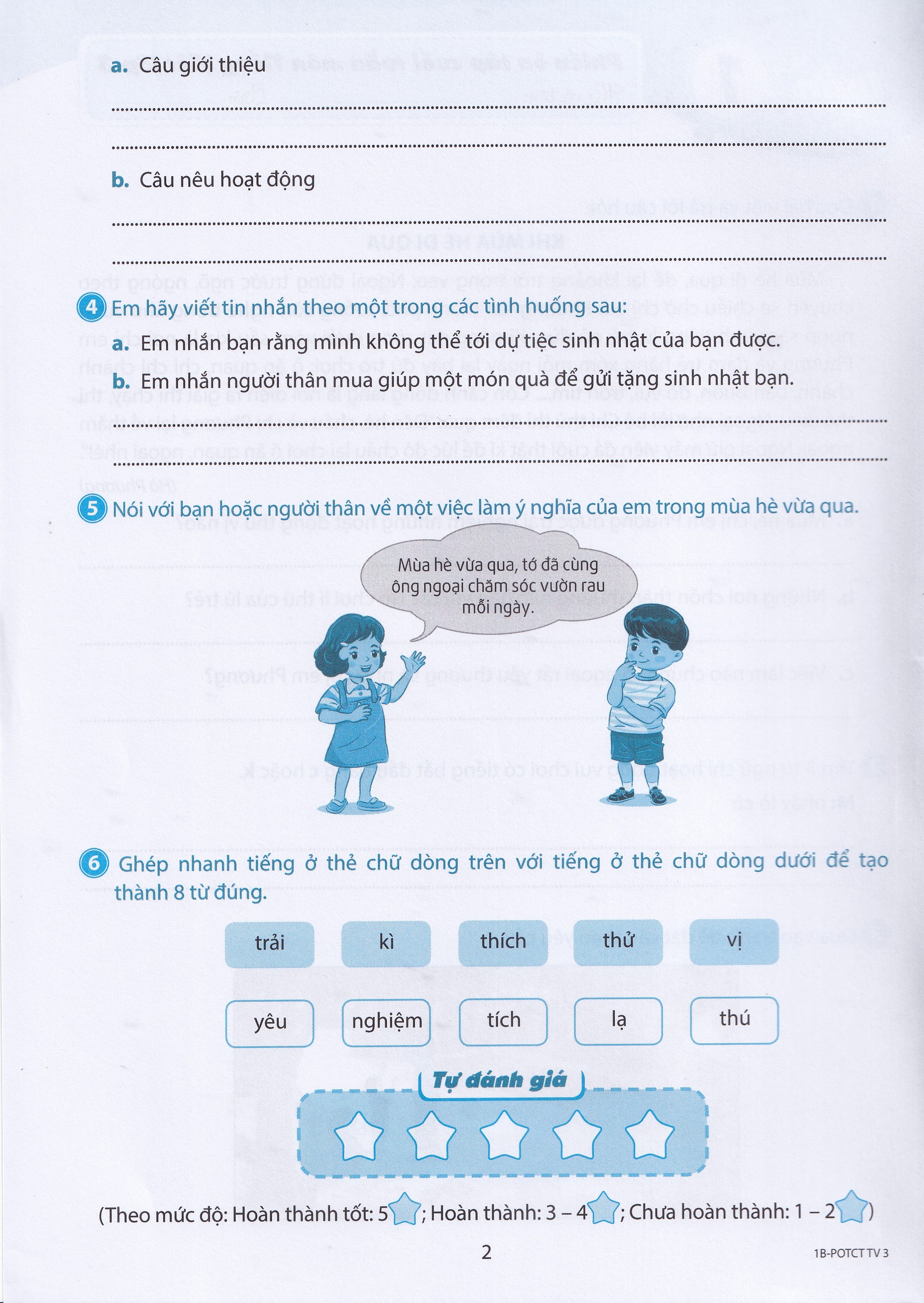 Phiếu Ôn Tập Cuối Tuần Môn Tiếng Việt - Lớp 3 (Theo Sách Giáo Khoa Kết Nối Tri Thức Với Cuộc Sống) - Ảnh 4