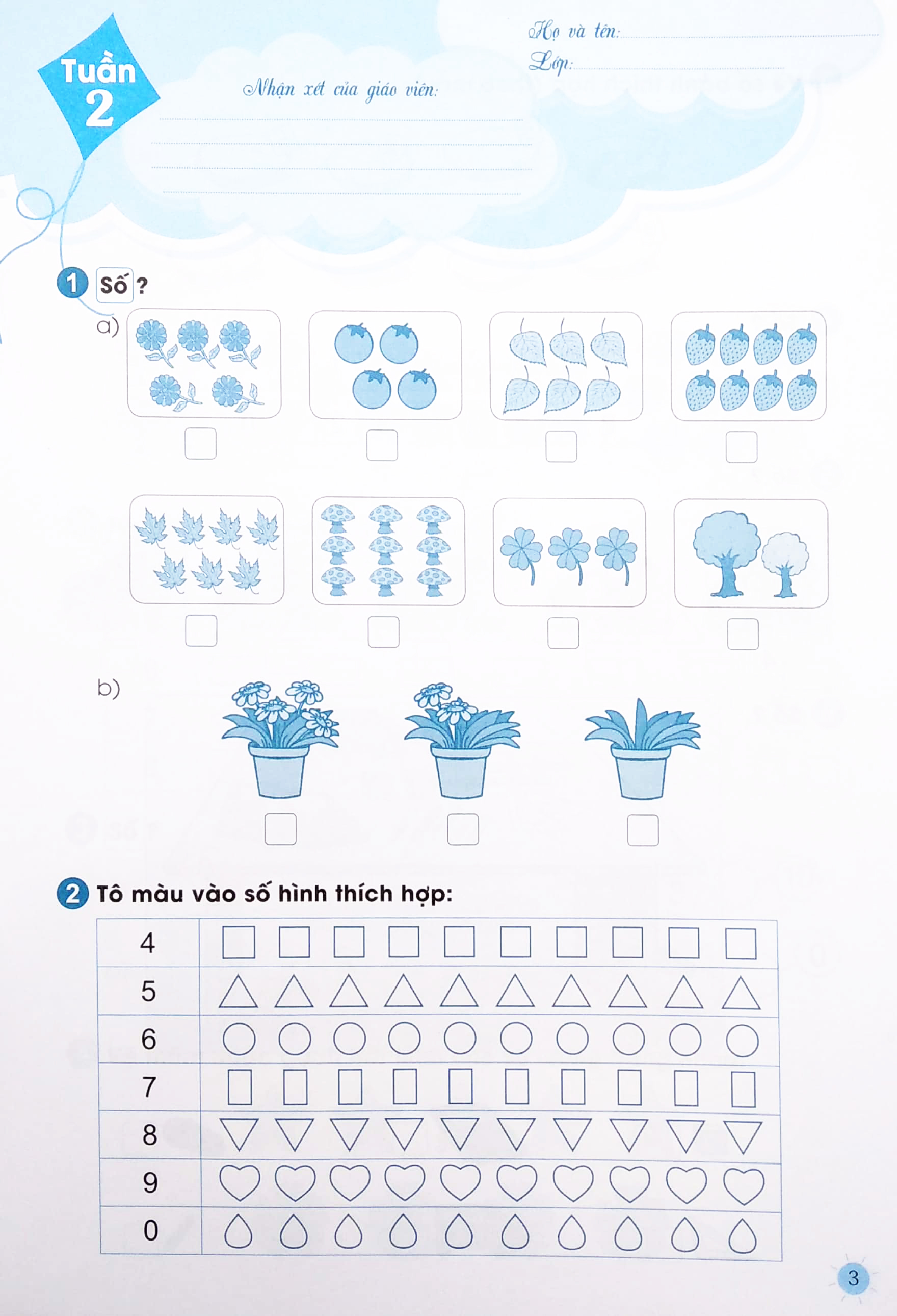 phiếu thực hành cuối tuần toán 1 (cánh diều) - Ảnh 6