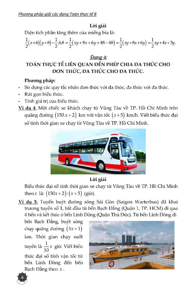 phương pháp giải các dạng toán thực tế 8 (tài liệu dùng chung cho các bộ sách) - Ảnh 7