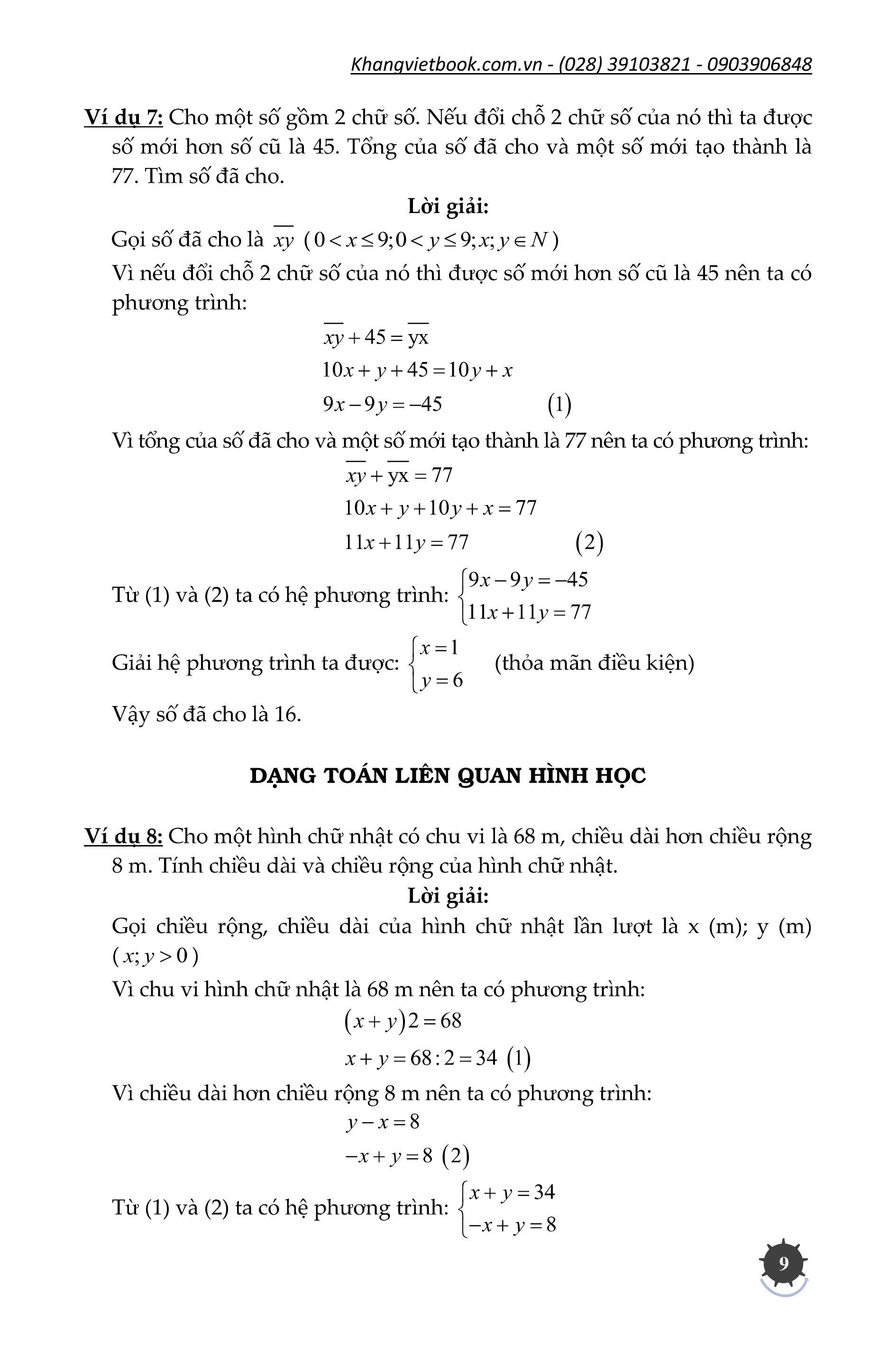 phương pháp giải các dạng toán thực tế 9 - Ảnh 9