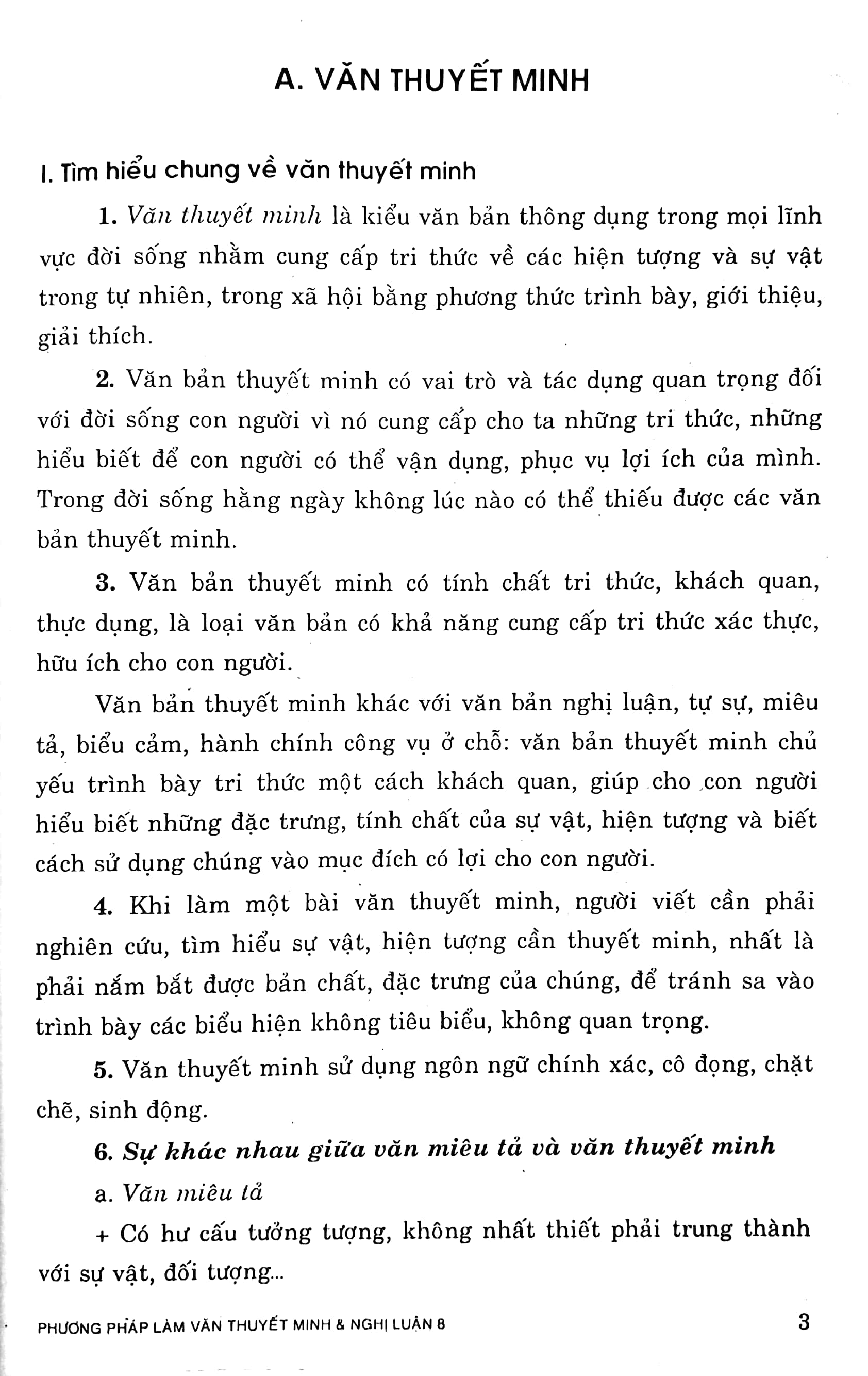 phương pháp làm văn thuyết minh và nghị luận 8 - Ảnh 4