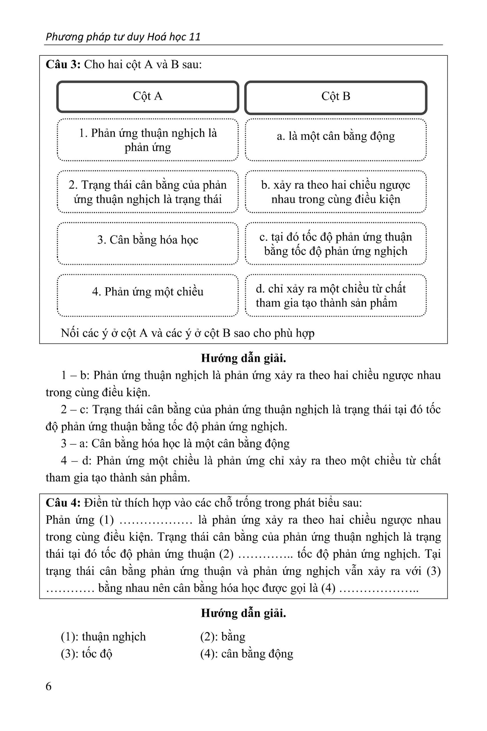 phương pháp tư duy hóa học 11 - Ảnh 6