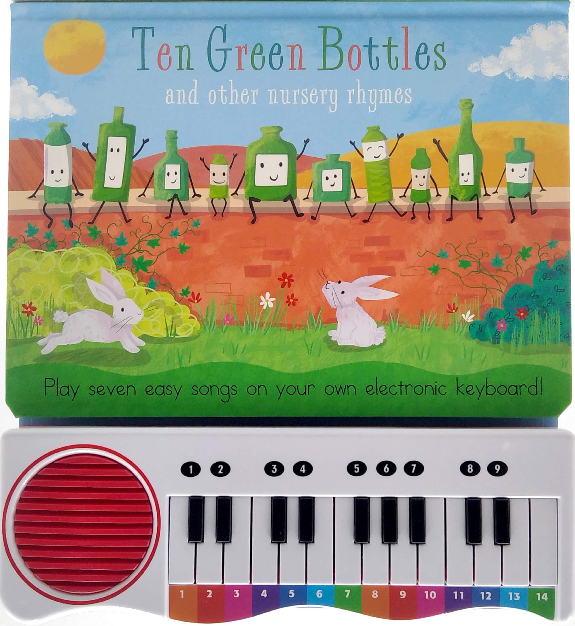 piano book - ten green bottles - Ảnh 2
