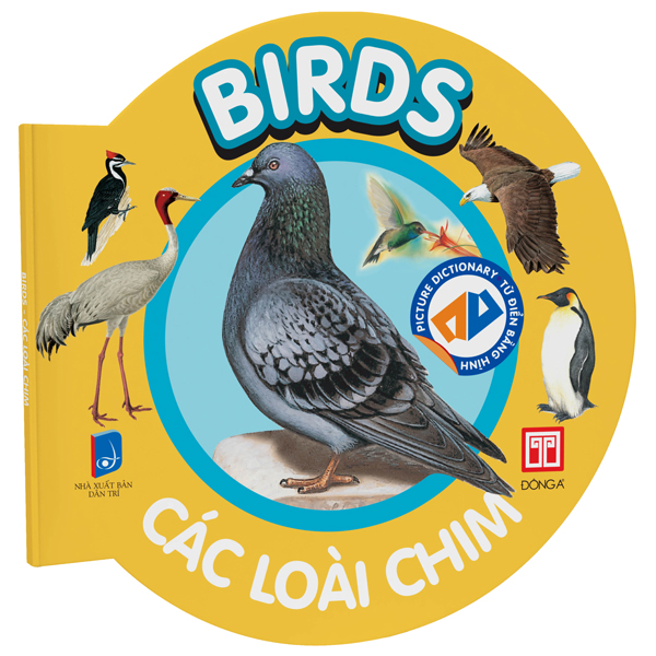 picture dictionary - từ điển bằng hình - birds - các loài chim - bìa cứng