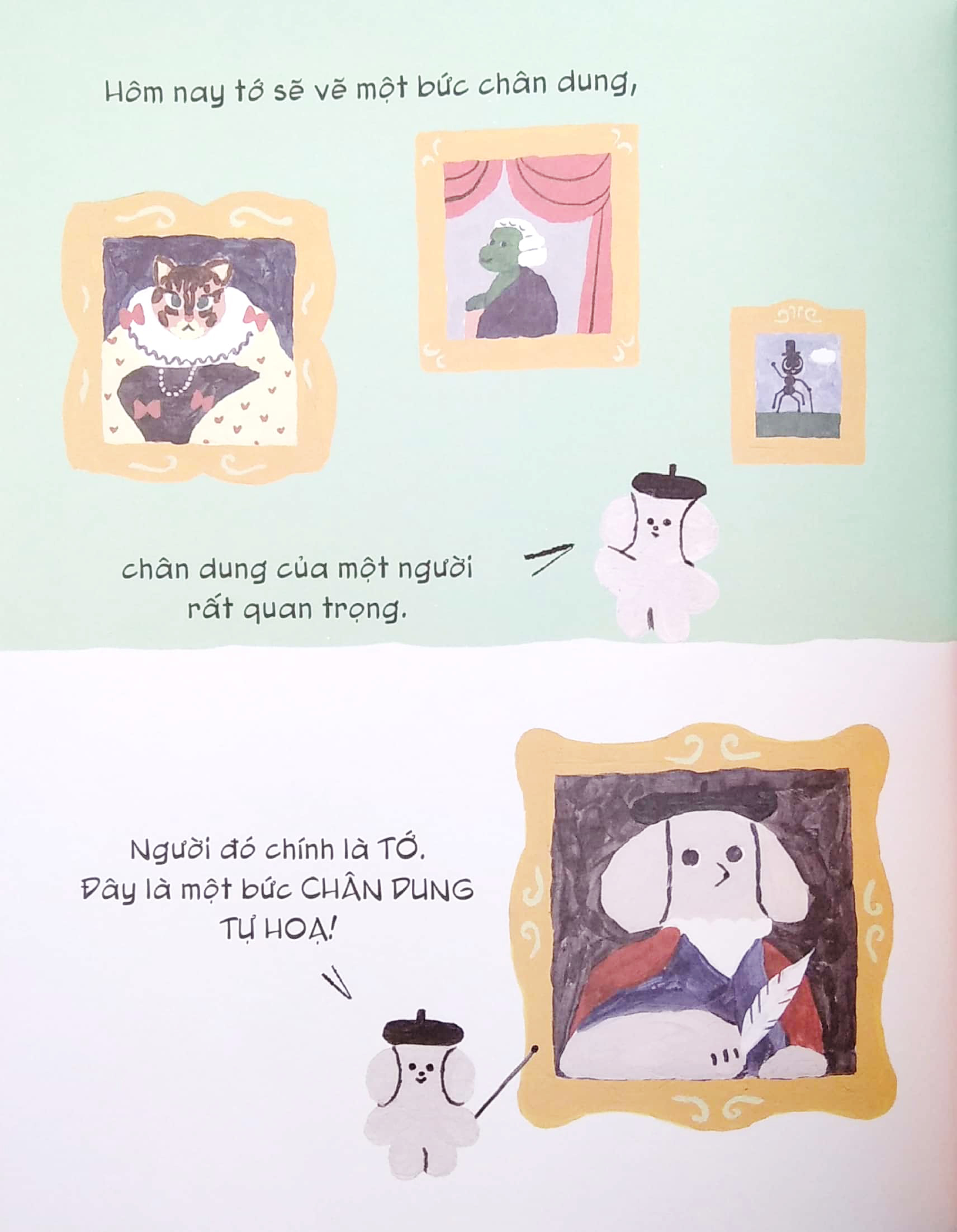 pippin học vễ chân dung - Ảnh 5