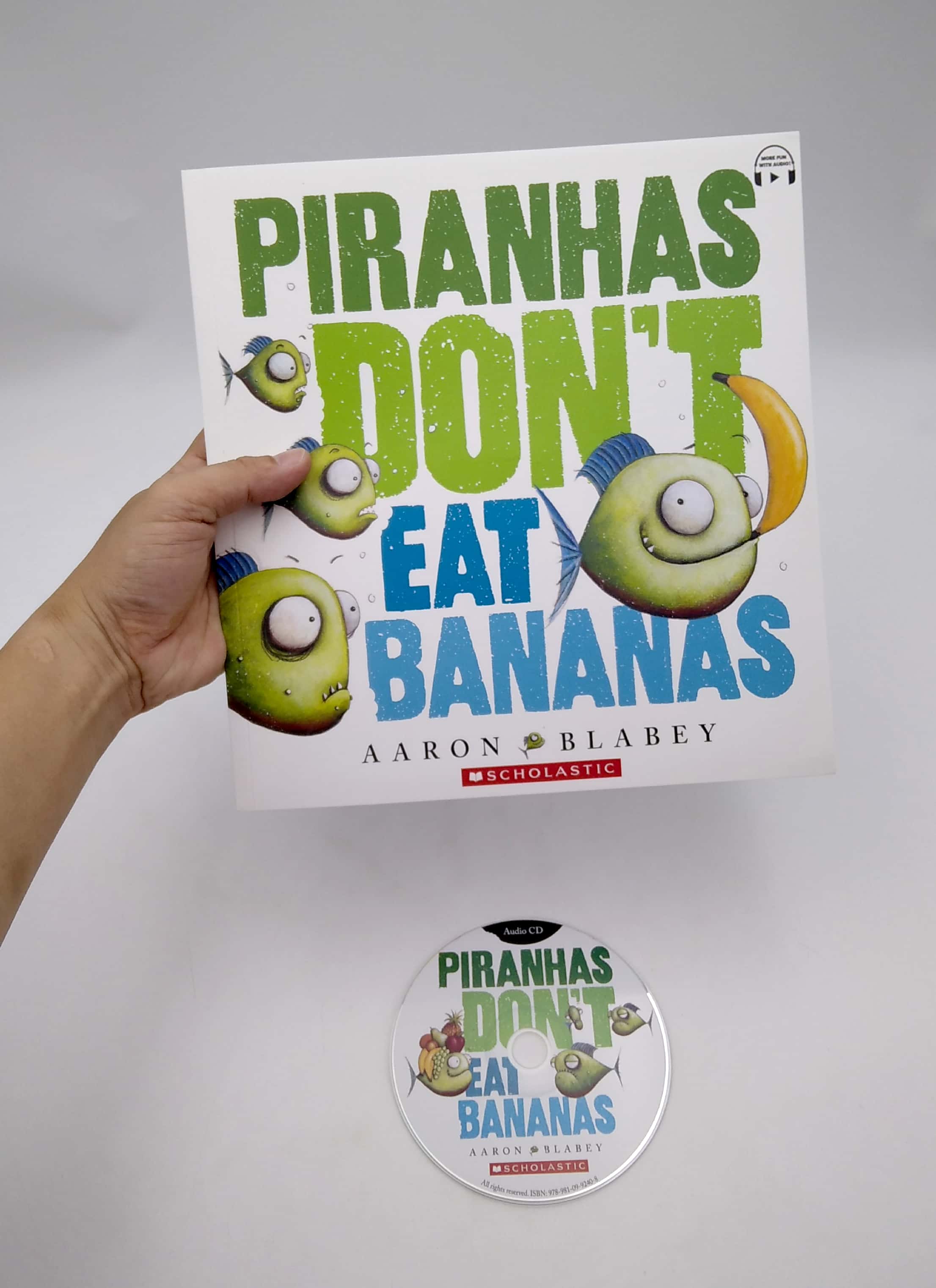 piranhas donℹt eat bananas (with cd & storyplus) - Ảnh 7
