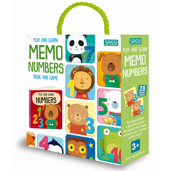 play and learn memo - numbers