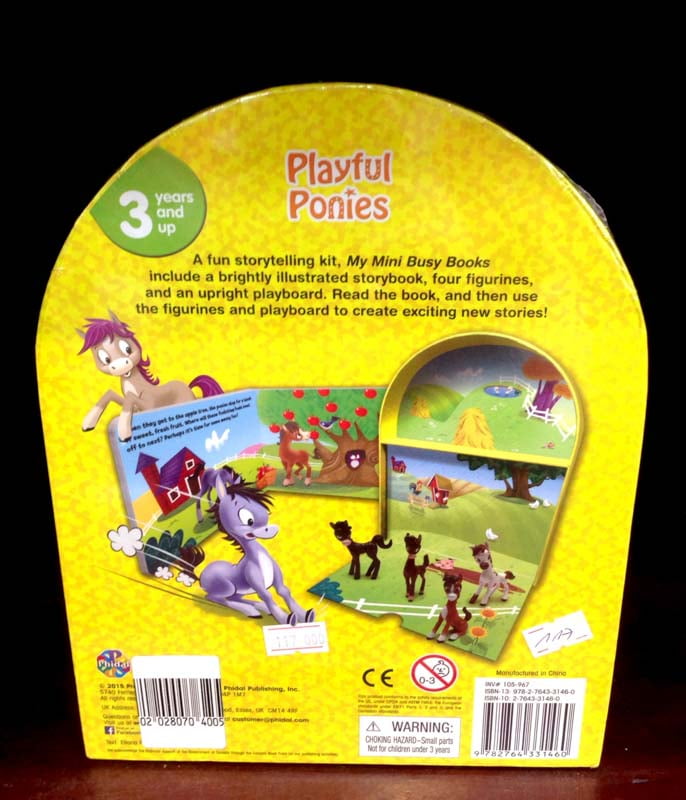 playful ponies pony playtime my mini busy book - Ảnh 8